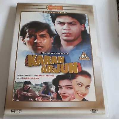Karan Arjun Dvd Shahrukh & Salman Khan Hindi Subtitles English+  All Regs • £6.98