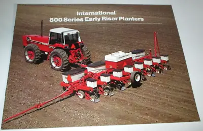 *IH International 800 Early Riser Planters Sales Brochure (4-6-8-12 Row) IHC OEM • $14.24