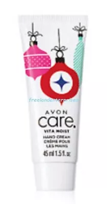 Hand Cream Mini Vita Moist Avon Care Christmas Ornaments Size 1.5 Oz (Qt 1 Tube) • $4.98