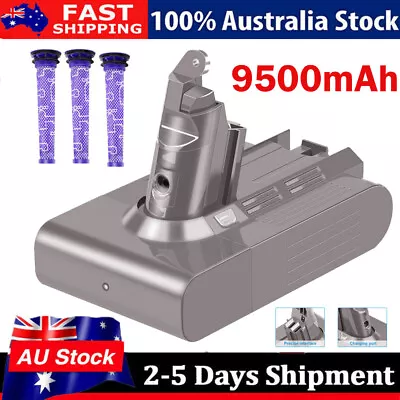 9.5Ah Li-ion Battery For Dyson V6 4.0Ah DC58 DC59 DC61 DC62 SV03 SV04 967810-21 • $15.59
