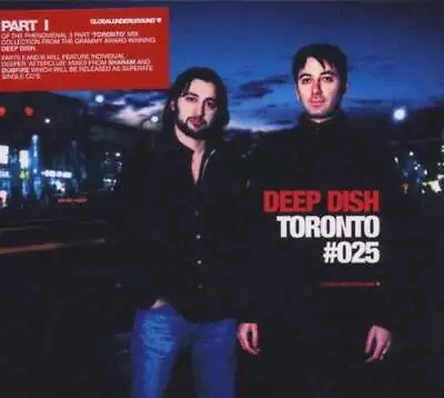 Deep Dish Toronto Global Underground 25 - Audio CD - GOOD • $7.65
