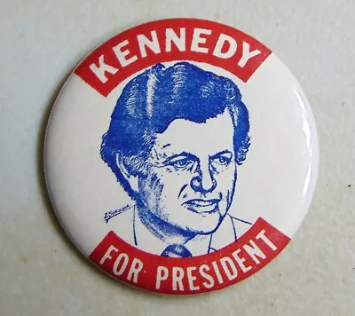 Ted Kennedy 1980 Campaign Pin Button Political • $12.50