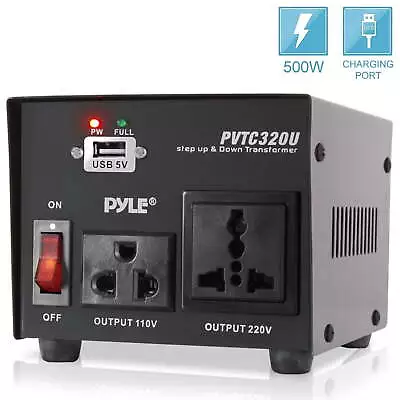  PVTC320U Step Up & Step Down 500 W Power Supply Voltage Converter • $29.45