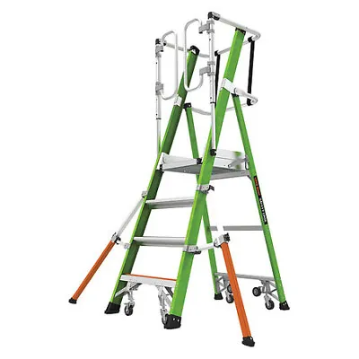 Little Giant Ladders 19704-146 8 Ft 7 In Fiberglass Safety Cage • $1217.99