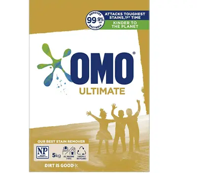 OMO Ultimate Laundry Detergent Washing Powder Front And Top Loader 5kg NEW AU • $49.96