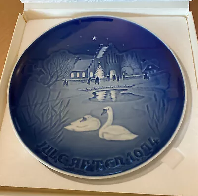 B & G Bing Grondahl Copenhagen 7.25  Porcelain Denmark Christmas Plate 1974 • $21