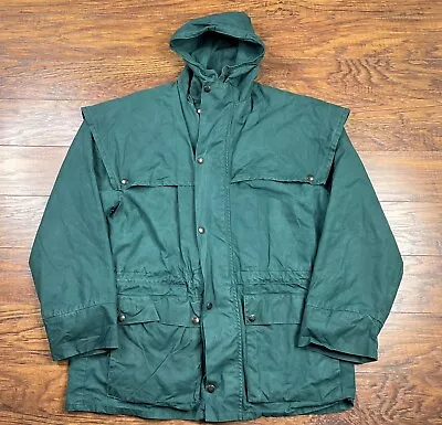 Outback Trading Co Australian Outfitters Swagman Duster Coat Jacket Medium O2 • $59.95