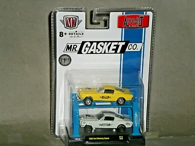  1/64th M2 Machines Auto Lift R18 1966 Ford Mustang Gasser Set • $14.99