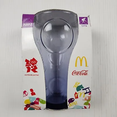 McDonald's Coca Cola Purple Glass 2012 London Olympics McDonalds Limited Edition • $6.43