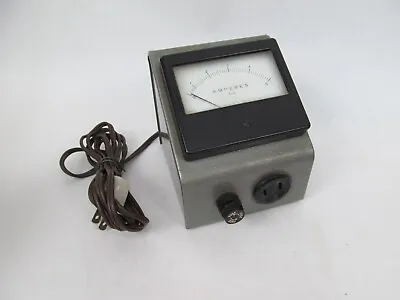 Weston Amperes 0-5 Amps AC Ammeter Vintage • $14.99