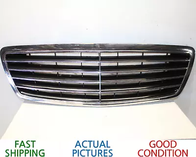 03-06 Mercedes W220 S430 S500 FRONT RADIATOR HOOD CENTER GRILL GRILLE OEM • $94.95