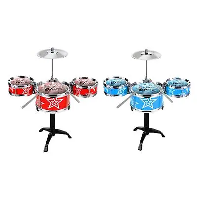 Kids Drum Set Developmental Playset Musical Toy For Boys Girls Holiday Gifts • $20.58
