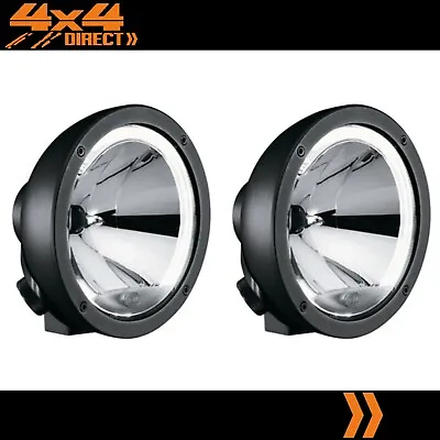 Hella Rallye Ff4000 Compact Black Driving Spot Lights • $440