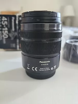 Panasonic Lumix G Vario 45-150mm 1:4.0-5.6 ASPH Mega OIS Lens • $500