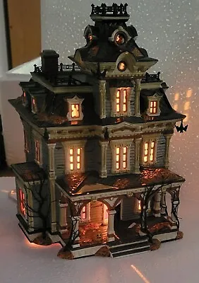 Department 56 Halloween Grimsly Manor Snow Village Lights & Sounds Work 55004 • $119