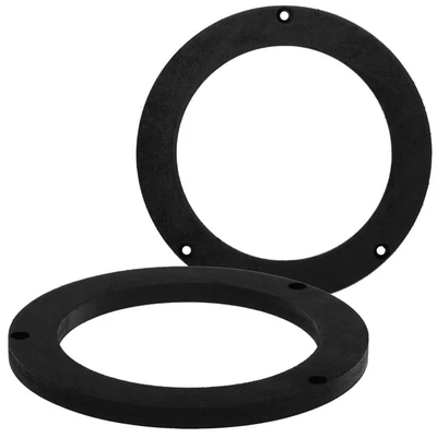 £19.46 • Buy MDF Rear 165mm 6.5  Speaker Adaptors Rings Spacers Collars For Audi