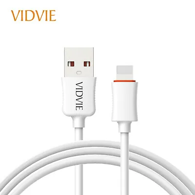 $6.99 • Buy VIDVIE USB To IPhone Long Size Cable Charger Data Charging Cable 3/7/10FT