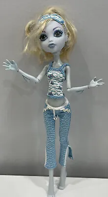 Monster High Dead Tired Lagoona Blue Doll From Hydration Station - Read DESCRIPT • $47.83