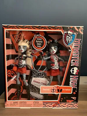 $206.14 • Buy Monster High Werecat Twin Sisters Meowlody And Purresephone 2011 NIB