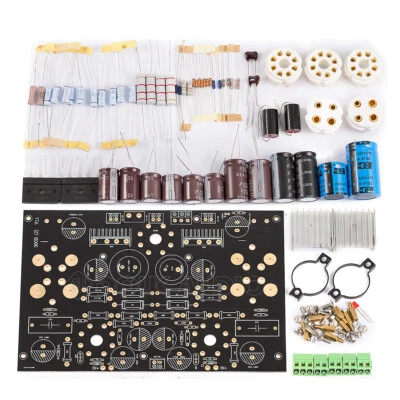 thumbnail image 2 of Douk Audio 6N2+6P1 Tube Amplifier Board - Single-ended Class A HiFi Stereo DIY Kit 6W 2 of 5