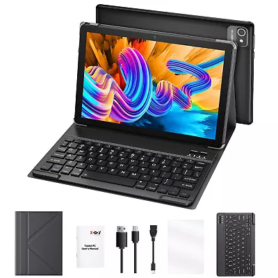 XGODY Hipad Plus 10 Inch Android Tablet PC MT8175 Quad Core 4G+256G W+ Keyboard • $88.99