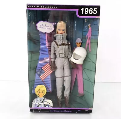 (B1 )-NIB-1965 BARBIE-MY FAVORITE CAREER  MISS ASTRONAUT  2009 Reproduction Doll • $120