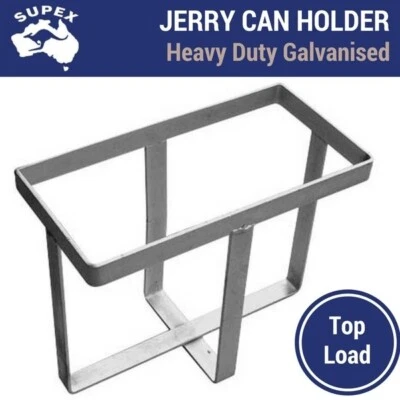 $44.95 • Buy Weld On Jerry Can Holder For 4WD, Caravan, Jayco Outback Camper Trailer RV