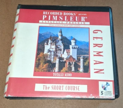 German The Short Course By Pimsleur: CD Language Learning Pack • £10