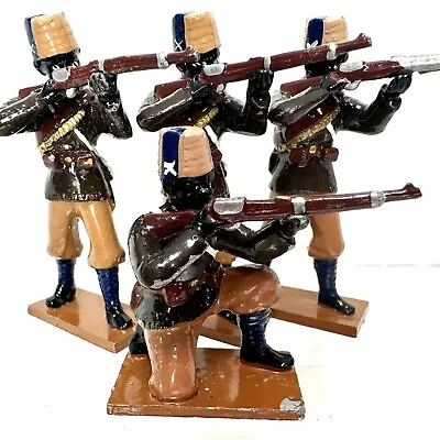 Trophy Of Wales 11th Sudanese Battalion Egyptian Army Soldiers Miniature Figures • $149.95