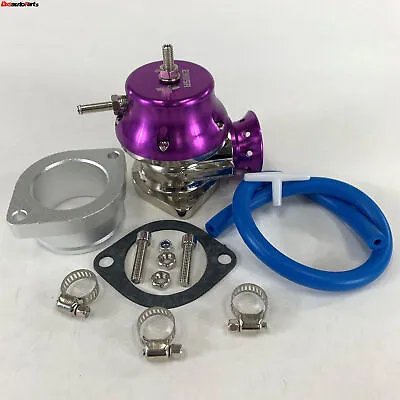 UNIVERSAL ADJ BILLET ALUMINUM TYPE-S PSI TURBO BLOW OFF VALVE BOV Purple • $39.99