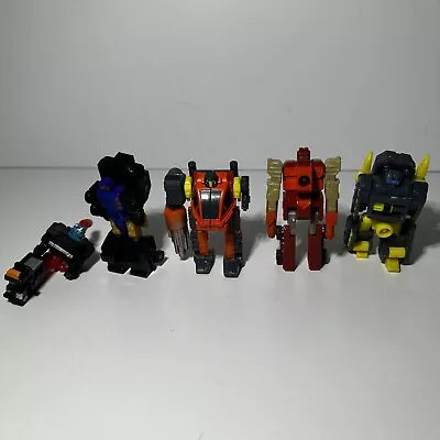 Transformers  Mini-con Lot Of 4+ Hasbro DUALOR BLACKOUT Red Alert See Pic • $35