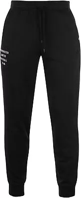 Adidas Men's Sports Pants Manchester United Graphic Pants Black L • $37