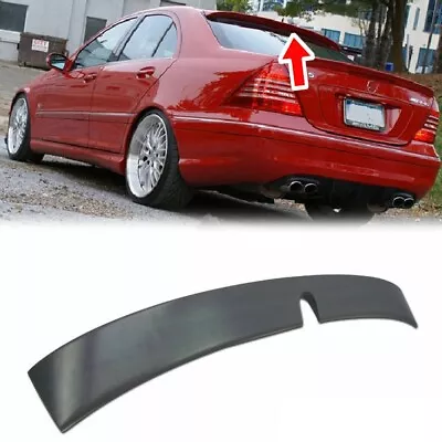 Unpainted For Mercedes Benz W203 2001-2007 4DR L Type Rear Roof Spoiler Wing • $179