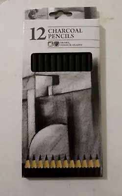 12 Pack Sketching Pencils Drawing Tones Art Artist Studio Metallic Graded Set • £2.89