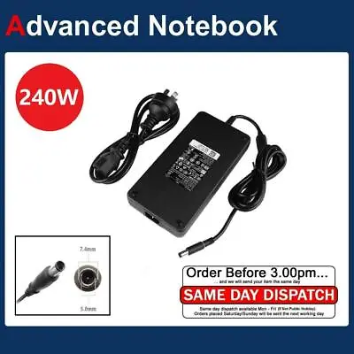 240W Genuine AC Power Adapter Charger For Dell Alienware M17x R1 R2 R3 R4 • $79