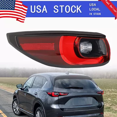 LED Tail Lights LH Rear Taillamp For 2022-2024 Mazda CX5 CX-5 Outer Driver Left • $118.99