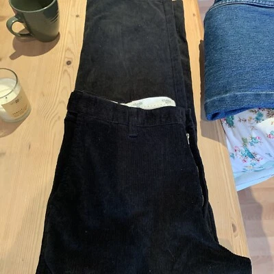 £5 • Buy Mens Black Cords 
