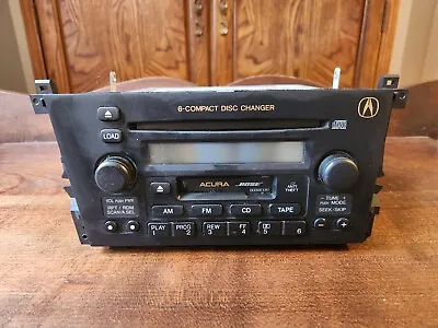 00' 01' Acura TL AM FM Bose 6 Disc Cassette Radio Receiver OEM 39101-S3M-A130-M1 • $59.99