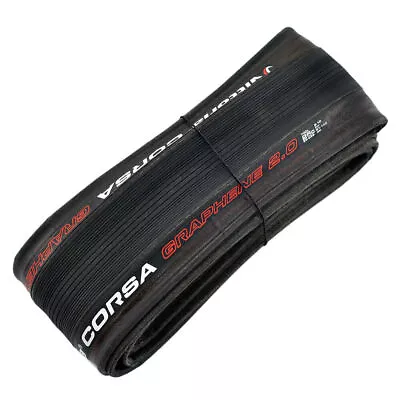 Sale~ Vittoria CORSA G2.0 GRAPHENE Clincher Tire 700x25C  Black • $49