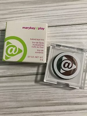 Mary Kay At Play Baked Eye Trio Eye Shadow In Earth Bound .07 Oz New 062144 • $7.50