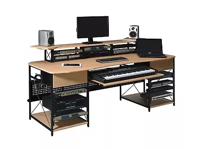 Musiea 1EX005 Pro Music Studio Desk Workstation With 3 X 4U And 2 X 9U Rack • $599.90
