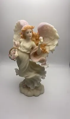 Romans Seraphim Classics 2001 Limited Edition Angel Figurine  Rose  #81827 • $59.99