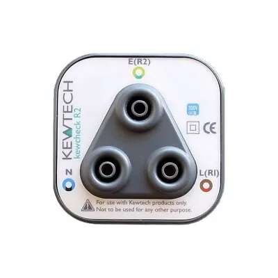 Kewtech Kewcheck R2 Ring Mains Socket Testing Adaptor 4mm • £22