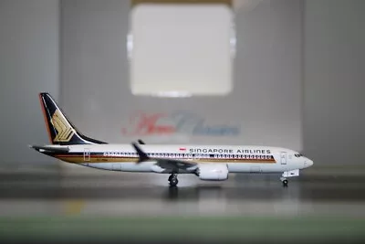 Aeroclassics 1:400 Singapore Airlines Boeing 737 MAX 8 9V-MBA (BBX41635) • $118