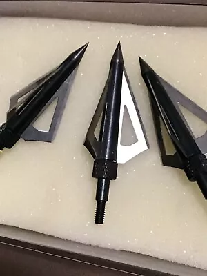 3 Blade Broadhead Set Of 3 New Open Box • $8.99