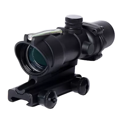 Tactical ACOG 4x32mm Rifle Scope True FiberOptic Red/Green Illuminated Crosshair • $69.99