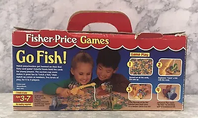 Vintage 1998 Fisher-Price Go Fish! Game - Incomplete - Used- Please READ • $12
