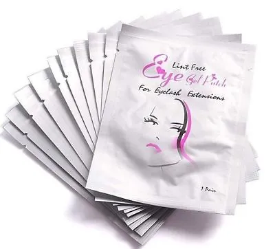 £6.99 • Buy 50 Salon Eyelash Extension Under Gel Eye Pads Lint Free Patches Make Up Tools
