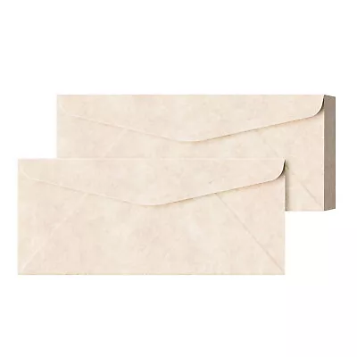 Mohawk Skytone 'Natural Cream' Vellum Parchment #10 Envelopes - 100 Per Pack • $30.79