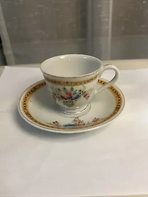 Antique MADE IN OCCUPIED JAPAN Tea Cup & Saucer Set Of 4 Handpainted • $20